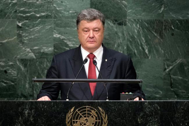 Ukrainian President says country suffering 'brutal violation' of UN Charter