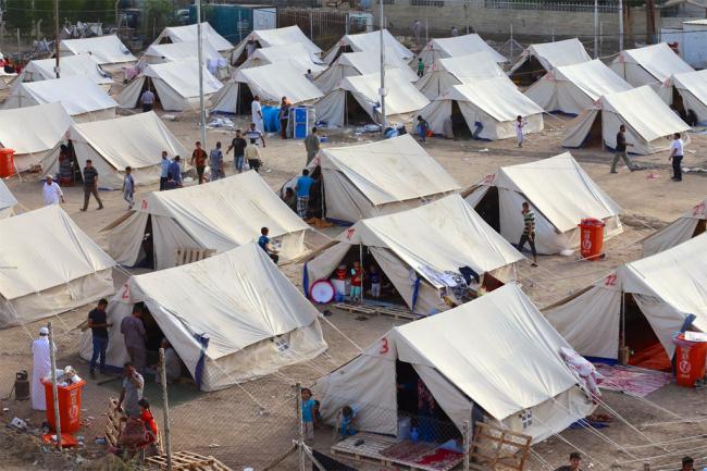 UN refugee agency provides shelter to Iraqis uprooted in restive Anbar province