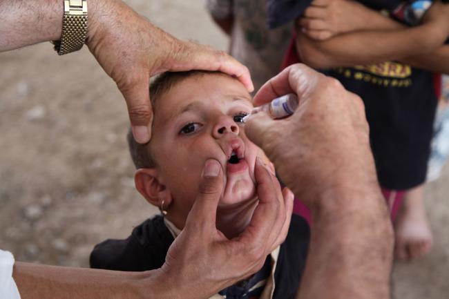 UN launches mass polio vaccination campaign set to target Iraqi children