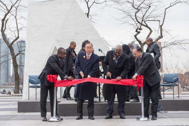 UN unveils permanent memorial to victims of transatlantic slave trade