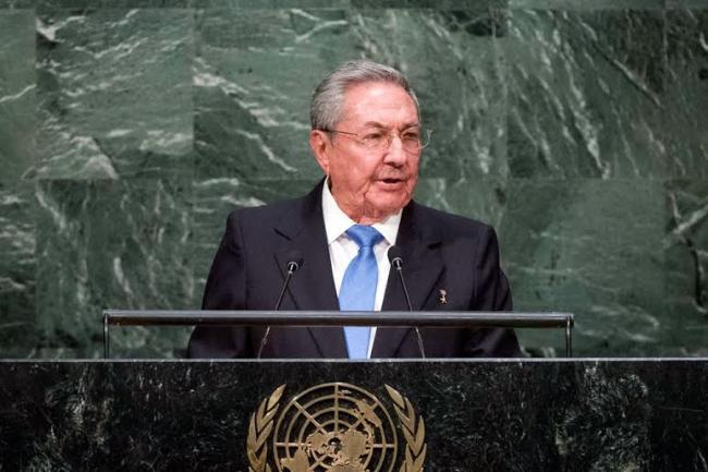 Addressing General Debate, Cuban President calls for end to US embargo