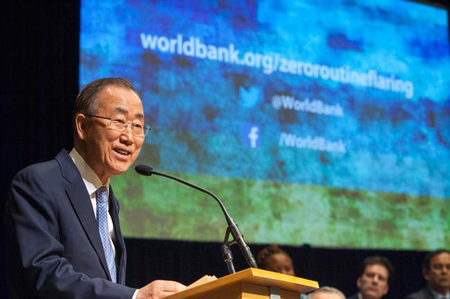 Public, private sectors essential for progress on climate change: UN chief