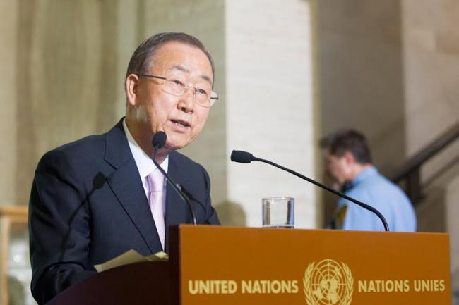 UN chief voices concern over tensions on Korean Peninsula
