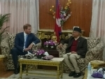 Prince Harry meets Nepal PM