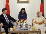Bangladesh PM calls her meeting with Chinese President Xi Jinping 'fruitful'