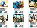 New stamps for International Day of UN Peacekeepers unveiled at UN