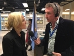 PODCAST: actress Gillian Anderson presents film at UN on human trafficking 