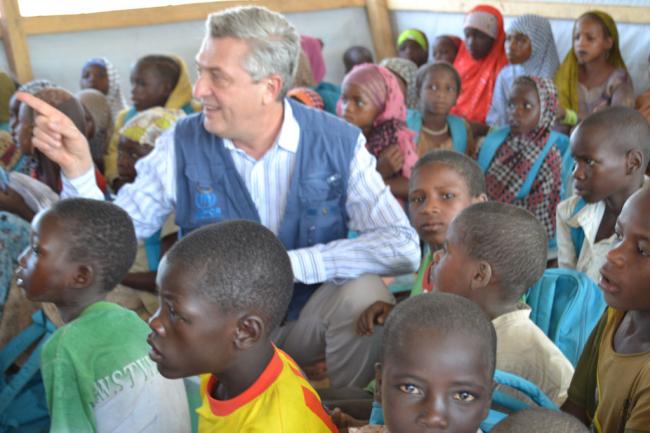 UN refugee agency chief launches appeal to support thousands displaced in Lake Chad Basin