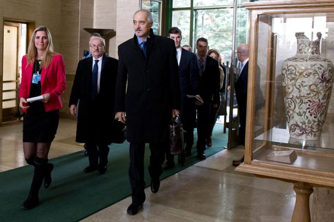 UN envoy for Syria meets with Government delegation in Geneva