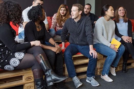 Facebook CEO Mark Zuckerberg visits REDI School of Digital Integration