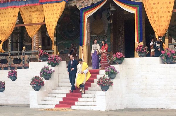 Prince William, Kate commence Bhutan trip, meet country's royal couple