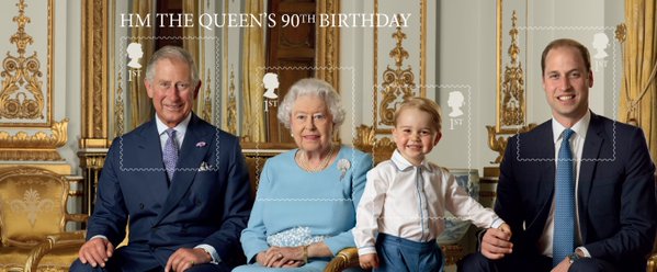 Prince George appears on postage stamp for first time