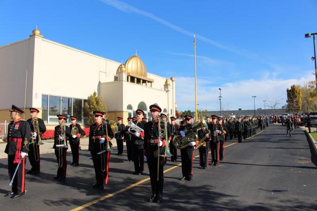 Regimental Remembrance Day celebration first time in Toronto Gurudwara