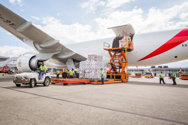 In boost to relief effort, UN-chartered jet brings life-saving supplies to Fiji