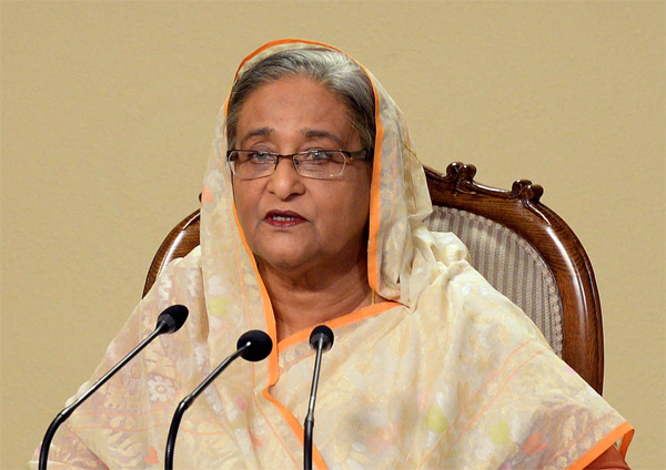 Hasina asks countrymen to stand beside religious minorities 