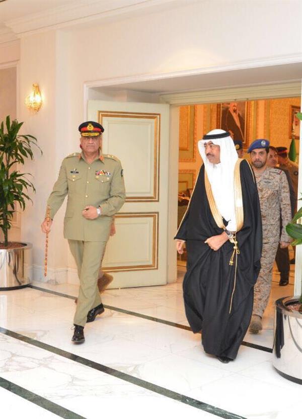 Pakistan's Army Chief Qamar Javed Bajwa commences his Saudi Arabia visit