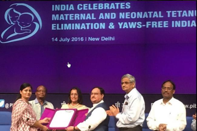  Yaws and maternal and neonatal tetanus eliminated from India â€“ UN health agency