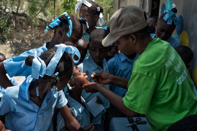  Haiti: UN agencies support Government in vaccination campaign against cholera