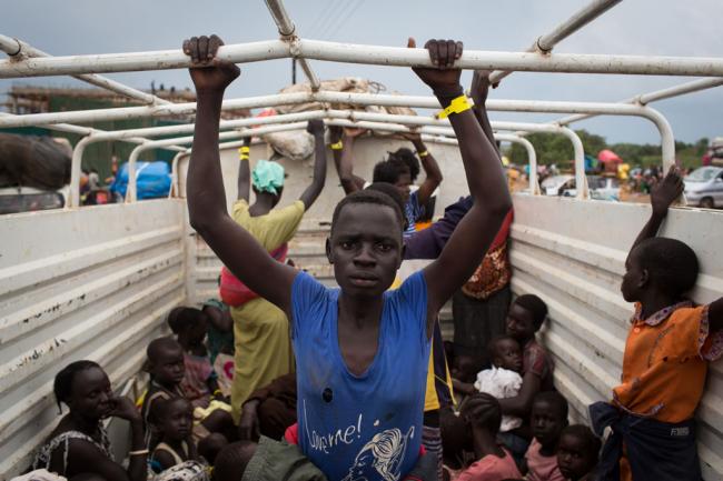 Over 26,000 people flee South Sudan into Uganda; influx sets single-day record