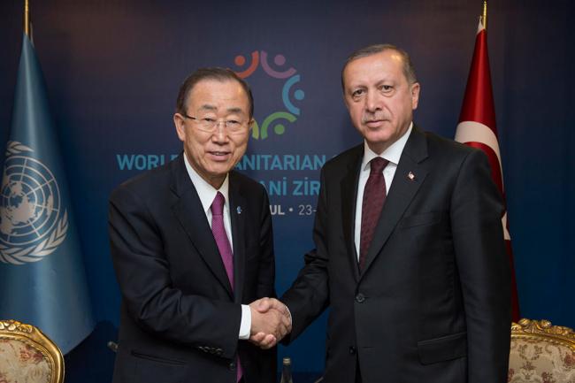 In meeting with Turkey's President, UN chief stresses country's key role in fighting ISIL