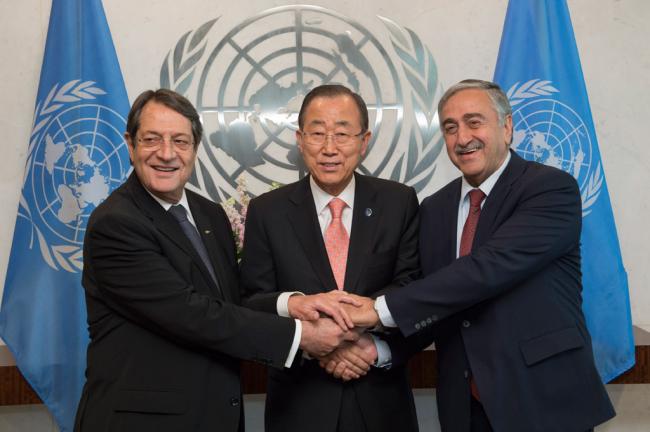  UN chief commends Greek Cypriot and Turkish Cypriot leaders on 'remarkable progress'