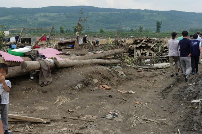 UN health agency provides emergency support as floods and landslides cause havoc in DPRK
