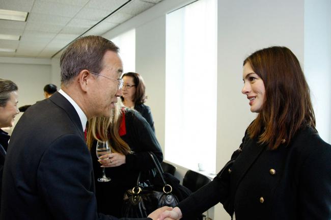 UN Women announces Anne Hathaway as Goodwill Ambassador