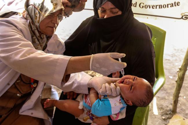 On World Polio Day, UN kicks off weeklong campaign to immunize 5.8 million Iraqi children