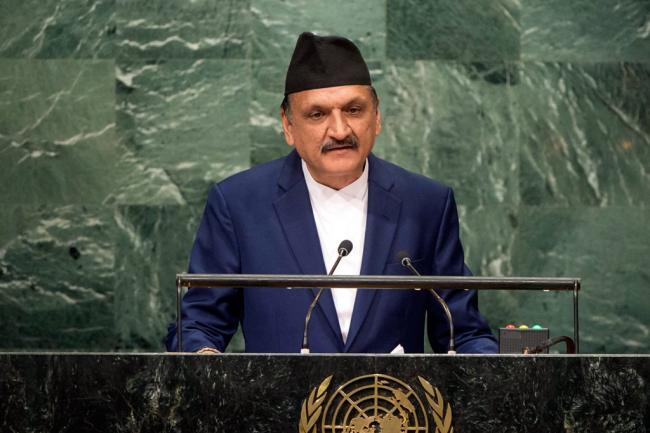 Nepal, at UN, stresses national ownership and international partnership for success of Global Goals
