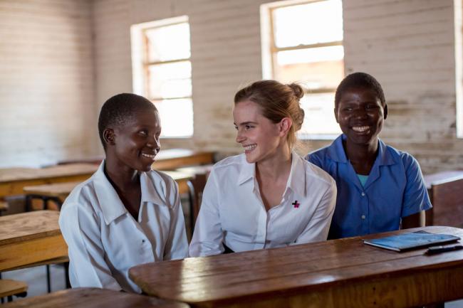 In Malawi, UN Women Goodwill Ambassador Emma Watson spotlights efforts to end child marriage