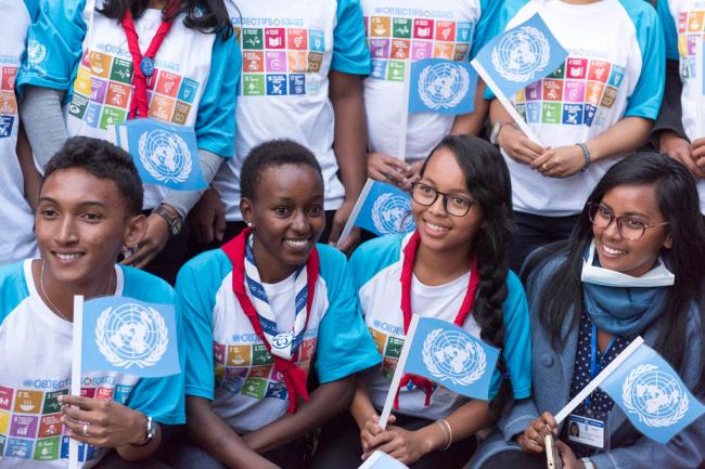 On International Day, UN says youth can lead drive to set world on course to a more sustainable future