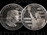 Russian mining company mints special Trump coins