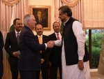 US Secretary of State Rex Tillerson meets Pakistan PM Shahid Khaqan Abbasi 