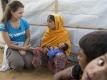 In Bangladesh, UN agency Goodwill Ambassador Kristin Davis urges action for Rohingya refugee children