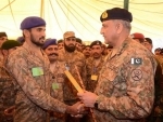 Pakistan Army Chief visits Strike Corps at Multan Garrison