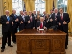 US: Donald Trump signs new resolution to help coal workers