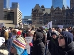 Toronto: Anti-Trudeau, anti-racism demonstrators clash, four arrested