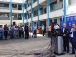 In the Gaza Strip, UN chief appeals for Palestinian unity; reveals dream of two-state solution