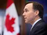 Canada's Federal Finance Minister Bill Moreau tables his first budget