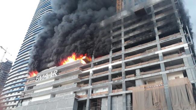 Dubai building fire brought under control