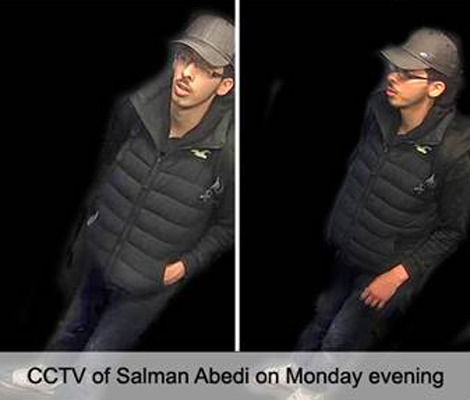 Manchester attack: CCTV image of suicide bomber Salman Abedi before blast released