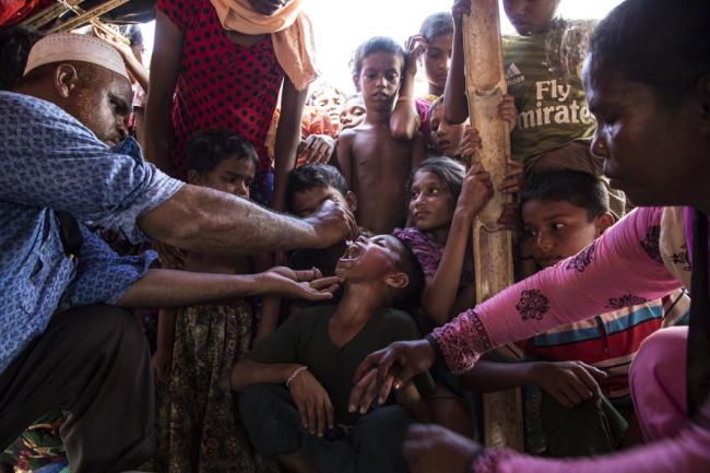 UN agencies launch cholera immunization campaign for Rohingya refugees in Bangladesh