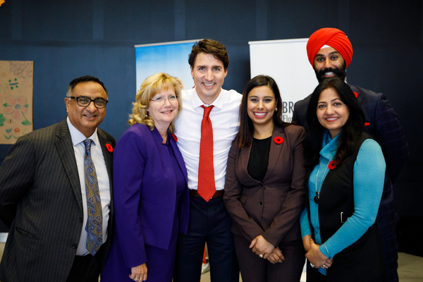 Canadian PM Trudeau discusses Canada Child Benefit in Brampton