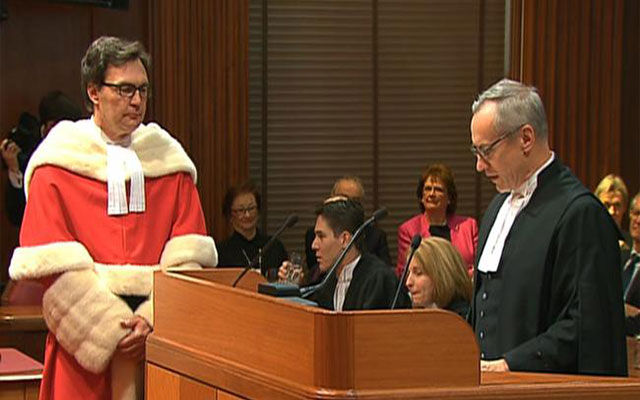 Richard Wagner to swear in as Canada's new Chief Justice
