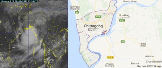 Cyclone Mora hits Bangladesh, thousands evacuated