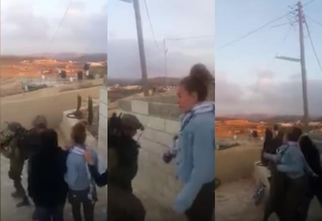 Palestinian girl arrested after slapping video goes viral