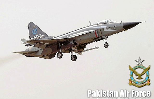 Pakistan Air Force jet crashes, pilot ejects