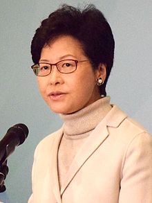 Lam wins HK chief executive election