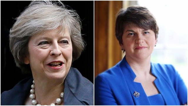 Conservatives strike a deal with DUP to form UK government