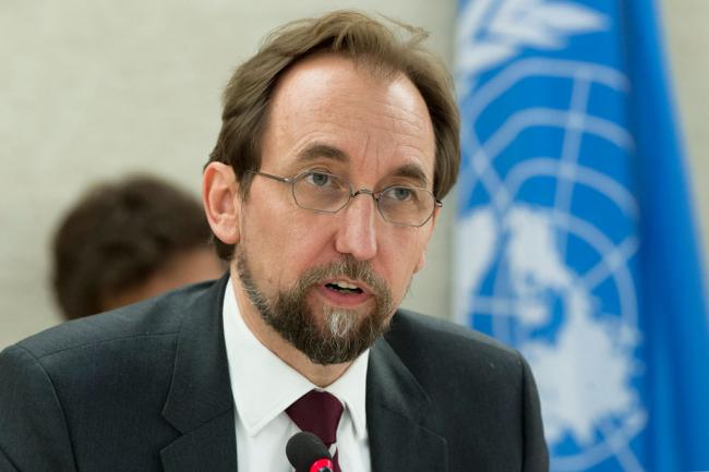 UN rights chief urges executives gathering in Davos to stand up for rights